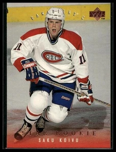 1995-96 Upper Deck #259 Saku Koivu RC - Foto 1 di 2