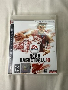NCAA Basketball 10 (Sony PlayStation 3, PS3, 2009) CIB completo con manuale - Foto 1 di 3