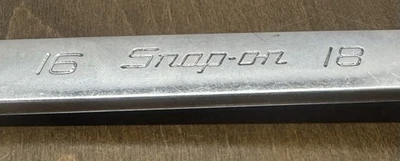 Snap-on Tools RXFMS1618B Metric Double End Flare Nut Wrench 16/18mm 16 & 18 MM - Image 1 of 2