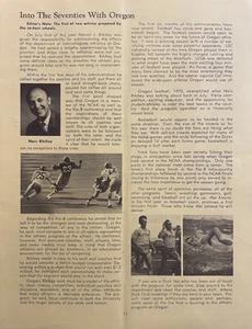 University of Oregon ad with Steve Prefontaine - Picture 1 of 5