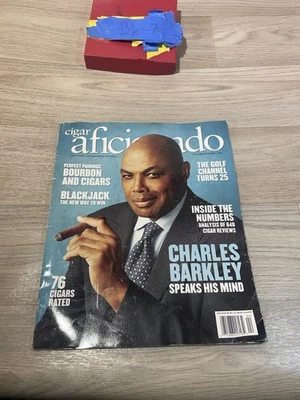 CIGAR AFICIONADO MAR/ April 2020  Charles Barkley Speaks His Mind The ⛳ Channel  Foto 1 de 4