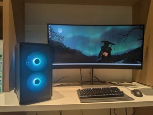 1440p Gaming PC - Intel Arc B580, Ryzen 5 7500F, 32 GB DDR5, 2 TB NVME, RGB - Picture 1 of 8