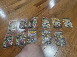 Hulk Xmen Marvel Vintage 1993 Drakes Cakes Mini Comic Bücher Serie Lot Wolverine - Bild 1 von 9