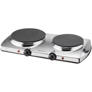 1440W 2-Burner 7.5 In. Silver Electric Hot Plate - Picture 1 of 12