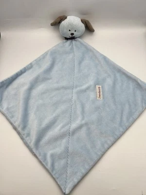 Manta de seguridad Carters Precious Firsts azul cachorro perro bebé Lovey sonajero Foto 1 de 4