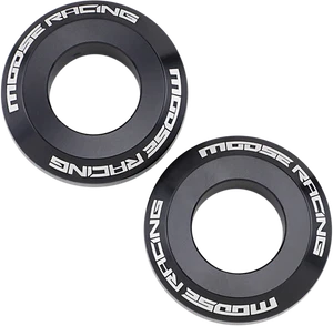 Moose Racing Fast REAR Wheel Hub Spacers BLACK 0222-0545 Kawasaki KX 125 250 450 - Bild 1 von 1