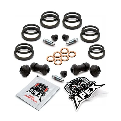 Honda CTX1300 E 2014 Front Brake Caliper Seal Service Kit Rebuild Overhaul Set Foto 1 de 4