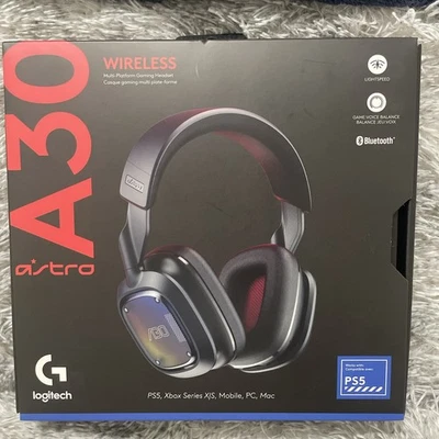 Logitech G Astro A30 Lightspeed Gaming Headset PS5, Xbox X/S, Mobile, PC & Mac - Image 1 of 3