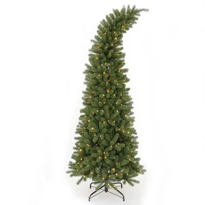 6 Foot Grinch Bent Green Pre-Lit Christmas Tree (dual colour) - Picture 1 of 11