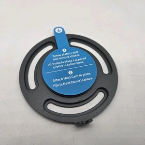 Genuine OEM Wall Mount Plate Base for Nest Cam Indoor 1st Gen Magnetic - A0005  - Picture 1 of 5