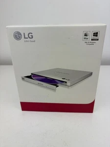 LG GP57EW40 External DVD Writer Ultra Slim Portable USB MAC & WINDOWS COMPATIBLE - Picture 1 of 3