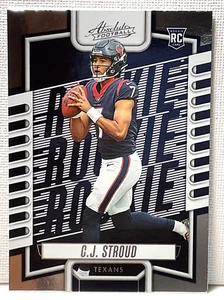 2023 Absolute C.J. Stroud Rookie Houston Texans #102 Base Card - Picture 1 of 2