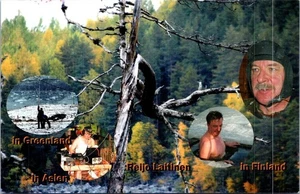 HAM RADIO CQ QSL QSO POSTCARD OHDXF NENONPELTO FINLAND 2014 OP. REIJO LAITINEN - Picture 1 of 5