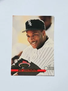 Bo Jackson 1993 Stadium Club #495 Chicago White Sox - Picture 1 of 2