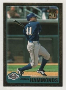 2001 Topps Traded Gold #018 Jeffrey Hammonds Colorado Rockies BV$4 ####/2001 #18 - Bild 1 von 1