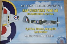 RAF FIGHTERS 1950-1960 Royal Air Force Spitfire Hornet Mosquito Meteor Profiles