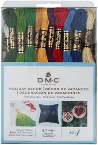 DMC 117F25-HDAY Embroidery Floss Pack 8.7yd-Holiday Decor 30/Pkg - Picture 1 of 1