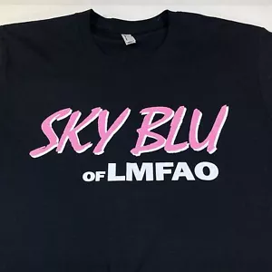 MAGLIETTA DA CONCERTO DJ SKY BLU OF LMFAO TRYST NIGHTCLUB WYNN LAS VEGAS EDM NUOVA taglia M - Foto 1 di 4