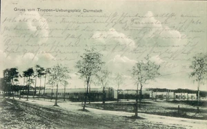 AK DARMSTADT Truppen-Übungsplatz, Baracken 1910 - Picture 1 of 1