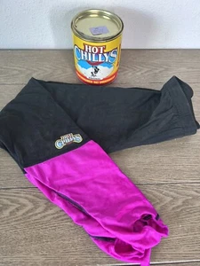 Hot Chillys Base Layer Leggings Underwear Women M Skiing Black Vtg RUNS SMALL - Picture 1 of 13