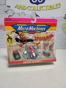 1993 Galoob Micro Machines Spider-Man Collection #1 The Amazing Spider-Man NOS - Picture 1 of 10