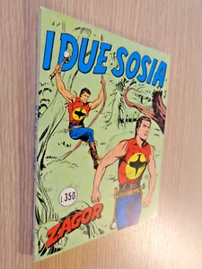 Zagor Scritta Rossa N.5 I Due Sosia Edicola/Magazzino Cepim 1970 ▓ - Foto 1 di 3