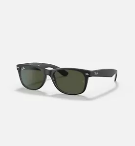 Occhiali da sole Ray Ban originali nero opaco NUOVI WAYFARER RB2132 622 55 18 145 - Foto 1 di 10