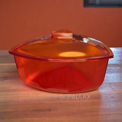 TUPPERWARE ELEGANZIA SINFONIE SCHÜSSEL 2,5 L ORANGE SONDERMODELL - Bild 1 von 2