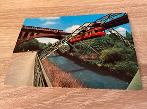Alte Ansichtskarte, Wuppertal Sonnborner Bruecke und Schwebebahn, ungelaufen - Bild 1 von 2