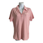 Nowa z metką Cutter & Buck CB DryTec Krótki rękaw Różowa koszulka polo golf rozmiar M (patrz informacje)