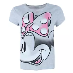 New Disney Women's Mickey Mouse V Neck Tee Shirt - Picture 1 of 7