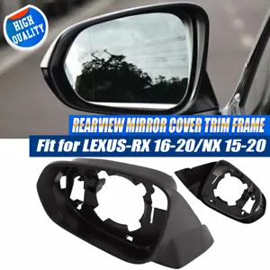 LEFT SIDE REAR VIEW MIRROR HOUSING COVER TRIM FOR LEXUS RX 2016-2020 NX 15-20 LH - Bild 1 von 13