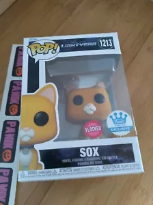 Funko Pop Disney Pixar Lightyear Flocked Sox #1213 - Funko Shop Exclusive - Picture 1 of 4