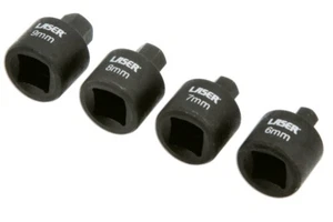 Laser 9153 Stubby Hex Bit Socket Set 3/8"D FITS German Vehicles SOME Audi TSP3 - Picture 1 of 12