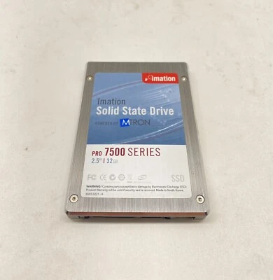 Imation S-Class Solid State Drive PRO 7500 Series 2.5 SATA 32gb - Image 1 of 3