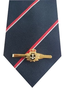 Juego de clips de corbata y corbata Royal Navy e011 v1 - Imagen 1 de 3