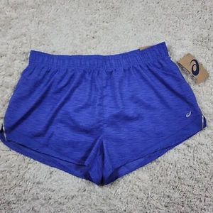 Asics Running Shorts Womens XL Purple Active Stretch Lined Woven Gym Work Out - Picture 1 of 11