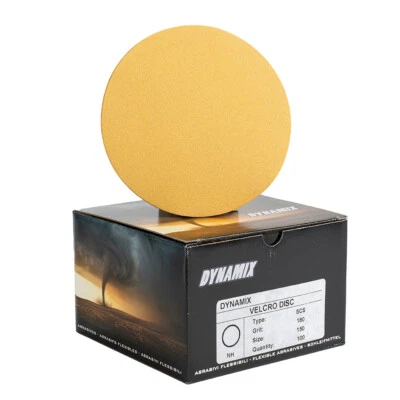 DYNAMIX Hook & Loop 6'' Sanding Discs, Orbital DA Sander Paper Pads - Image 1 of 4