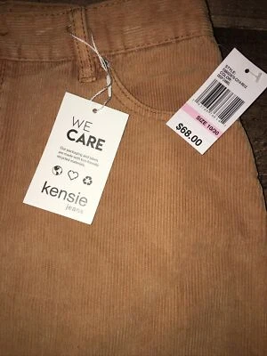 Kensie Jeans Falda Mujer 10/30 Pana Mini Años 70 Retro Hippie Boho Western Mod Foto 1 de 4