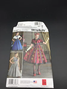 Simplicity 8187 Dr Who Themed Costume Pattern Pick Your Size - Picture 1 of 2