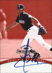 B4737 - 1997 Donruss Signatur Autogramme #79 Neifi Perez Auto /3900 - NM-MT - Bild 1 von 2