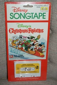 Disney Christmas Favorites Song tape Cassette & Book 12 All Time Favorites NEW - Picture 1 of 2