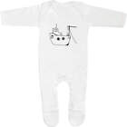 Tug Boat Baby Romper Jumpsuits  Sleep Suits Ss011375