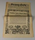 A10/ Argen Bote - Monats Blatt fr Bezirk Wangen - Jubilumsausg. von 1925 /S347