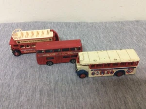 Vintage Lledo & Corgi Juniors Buses Lot England - Picture 1 of 16