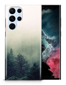 CASE COVER FOR SAMSUNG GALAXY|FOGGY FOREST TREES - Picture 1 of 25
