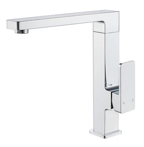 Ikon Ceram | Chrome High Rise Swivel Kitchen Sink Mixer - Picture 1 of 3