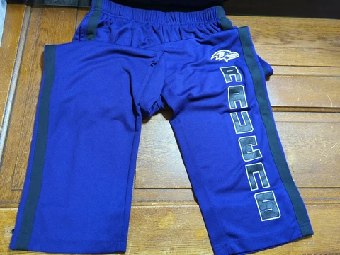 Baltimore Ravens NFL Team Apparel  Lounge  Sweat Pants Men's L Large Cover
