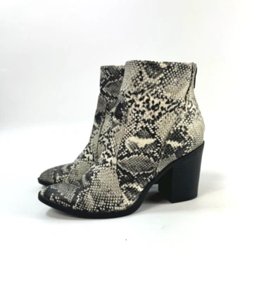 Botas de piel de serpiente Qupid talla 8 Western Bohemian vaquera Foto 1 de 4