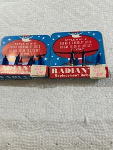 Vintage Radiant Replacement Bulbs Style 810X - Blue Pack of 7 - Picture 1 of 1